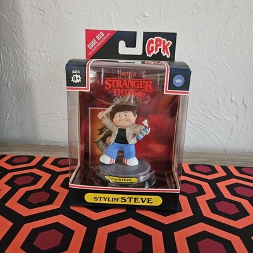 Topps Garbage Pail Kids GPK Stranger Things STYLIN STEVE Figure Netflix